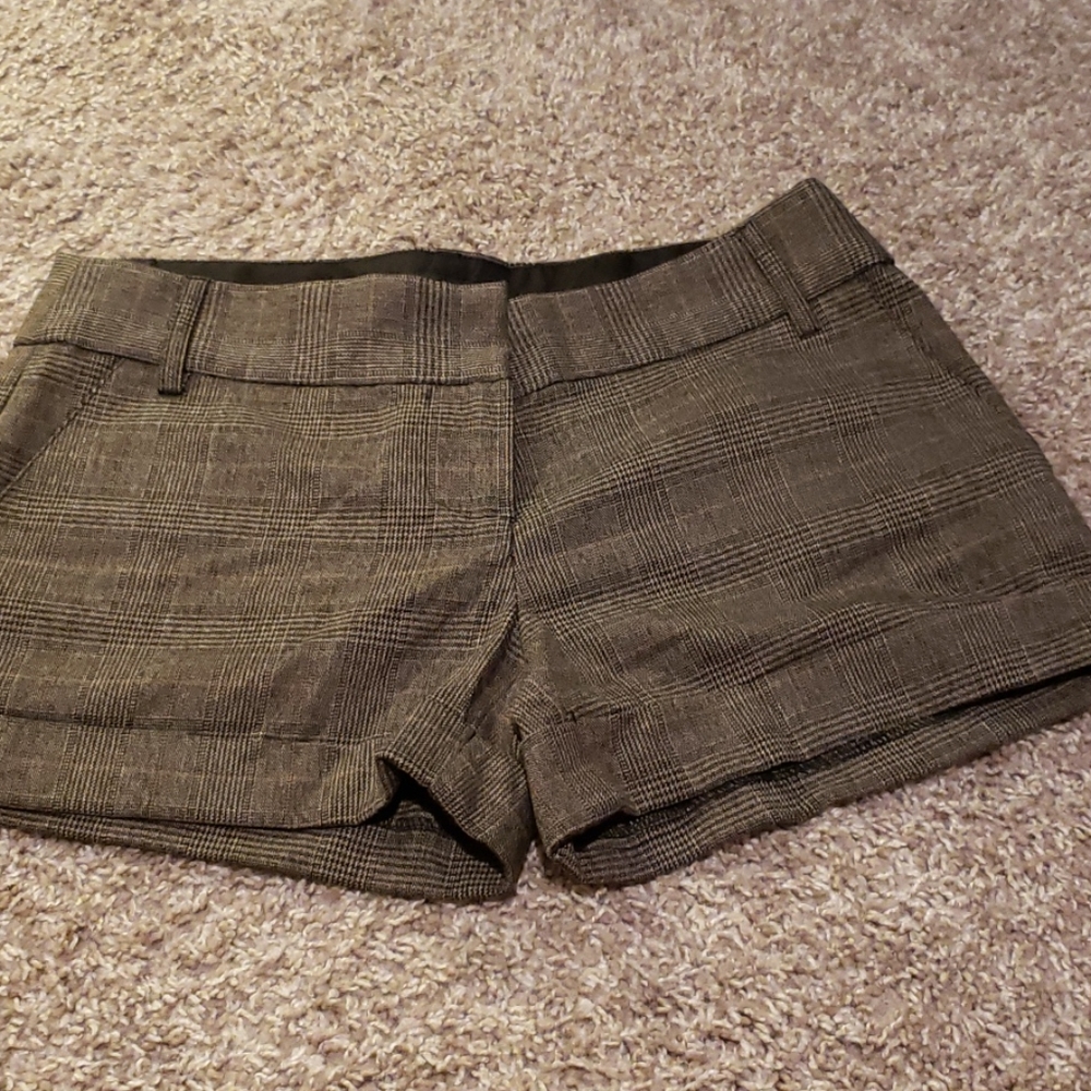 Plaid shorts